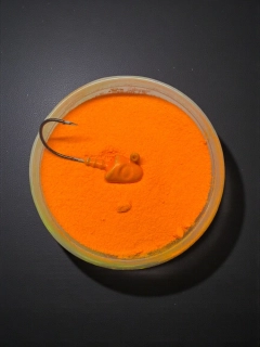 GUMOVÁ BARVA NA JIGOVÉ HLAVIČKY UV ORANGE 80G